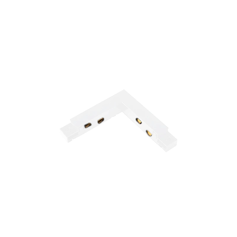 Magnetic Track System L-Connector, White (105mm)