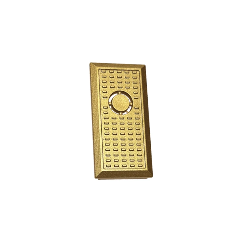 Power Feed for Magnetic Track (2098-G), Golden Brass