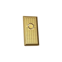 Power Feed for Magnetic Track (2098-G), Golden Brass