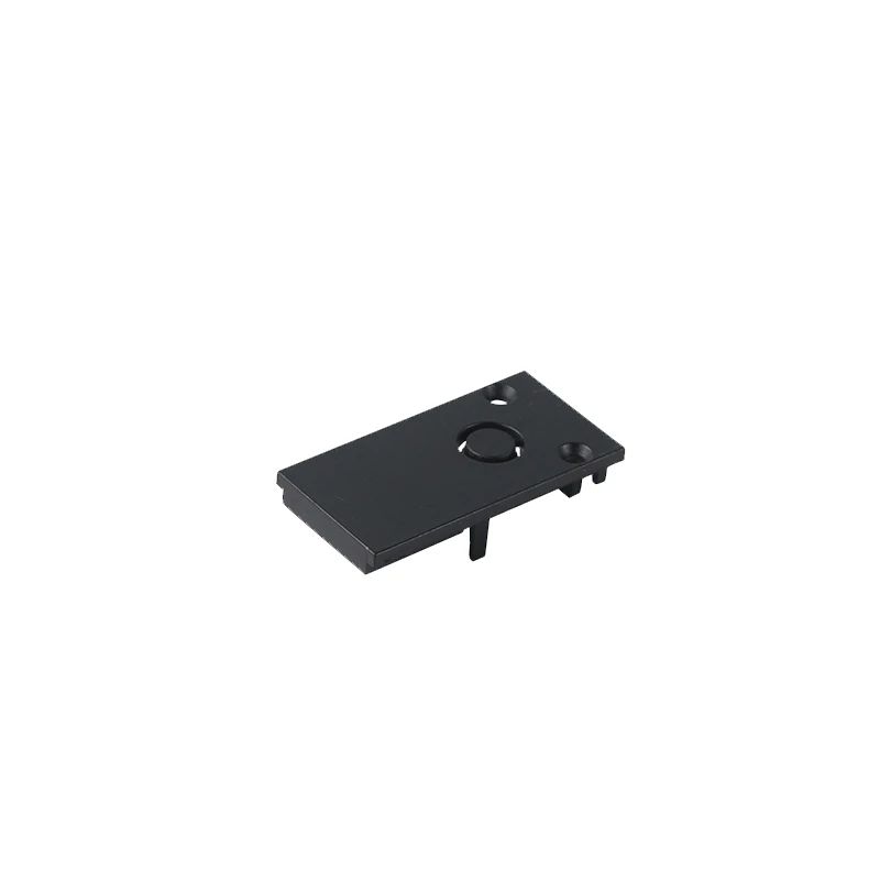 Magnetic Track Power Feed Connector, Black 48V