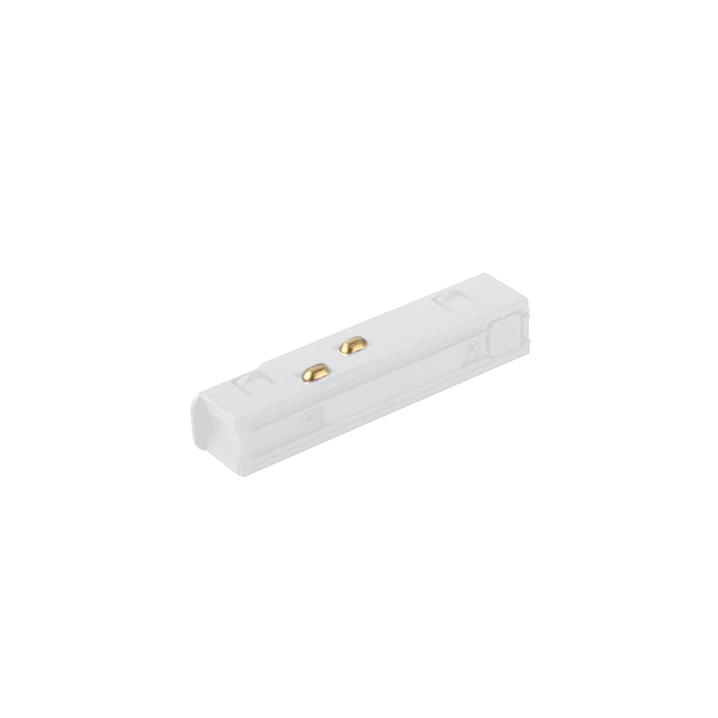 Magnetinio bėgelio maitinimo modulis 11,2 cm su 2 m kabeliu, baltas