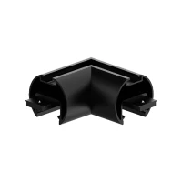 48V Magnetic Track L-Connector, Matt Black