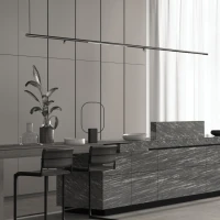 Suspended Magnetic Track 202 cm, 48V, Matt Black - Image 3