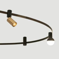 Flexible Surface Magnetic Track, 48V, Matt Black - Image 5