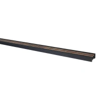 Flexible Surface Magnetic Track, 48V, Matt Black - Image 1