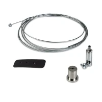 Žiedinis magnetinis bėgelis 22283, 48 V, juodas