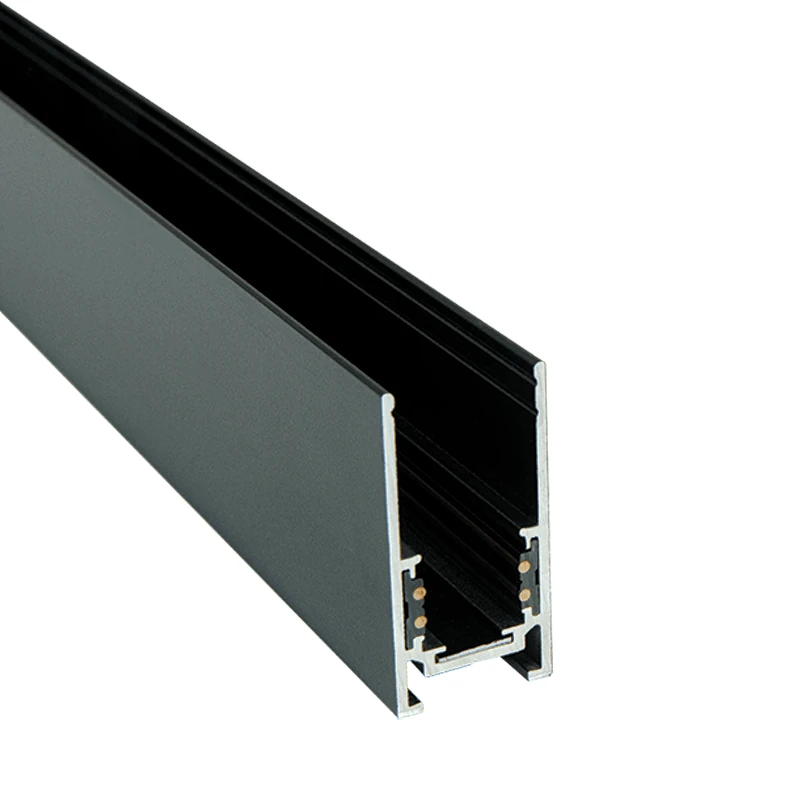 Flexible Magnetic Track, Surface/Pendant, Matt Black (22273B-1)