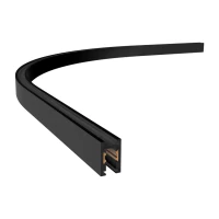 Curved 90° Magnetic Track Corner, Matt Black