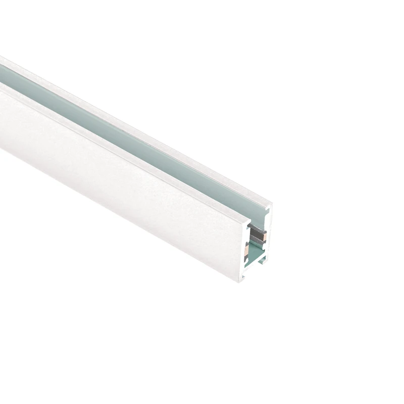 Magnetic Track 2 m, Surface/Pendant, Matt White