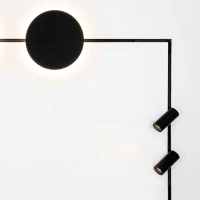 Trimless Magnetic Track 1M, Matt Black, 5mm - Image 3