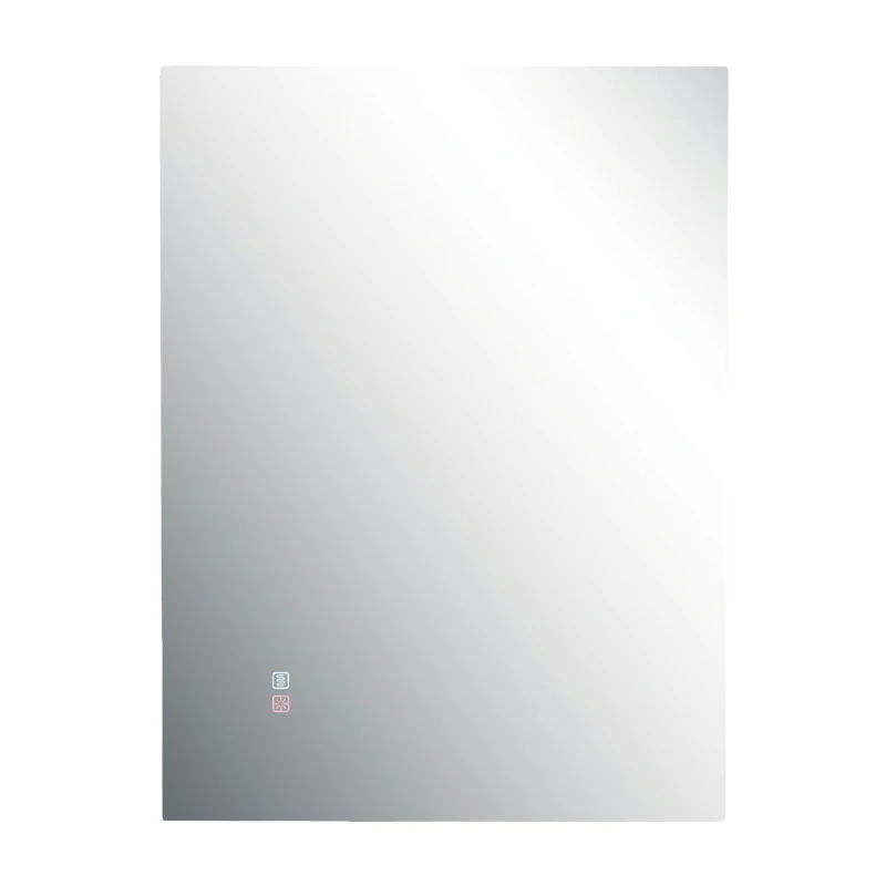 LED veidrodis 60×80 cm – stačiakampis, be rėmo, su antirasojimo funkcija