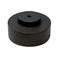 Bazė su 100 W maitinimo šaltiniu 24 V Plug & Play sistemai, lubinė / sieninė, smėlio juoda