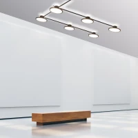 LED lamp for the 24 V Plug & Play system, 10 W, 3000 K, 57 cm, sandy black - Image 3