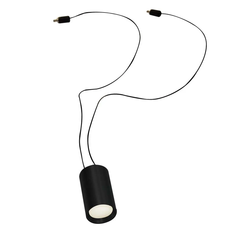 LED prožektorius 24 V Plug & Play sistemai, 5 W, 3000 K, su 180 cm reguliuojamu laidu, smėlio juoda