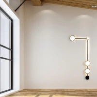 LED panelė 24 V Plug & Play sistemai, 20 W, 3000 K, smėlio juoda - Nuotrauka 3