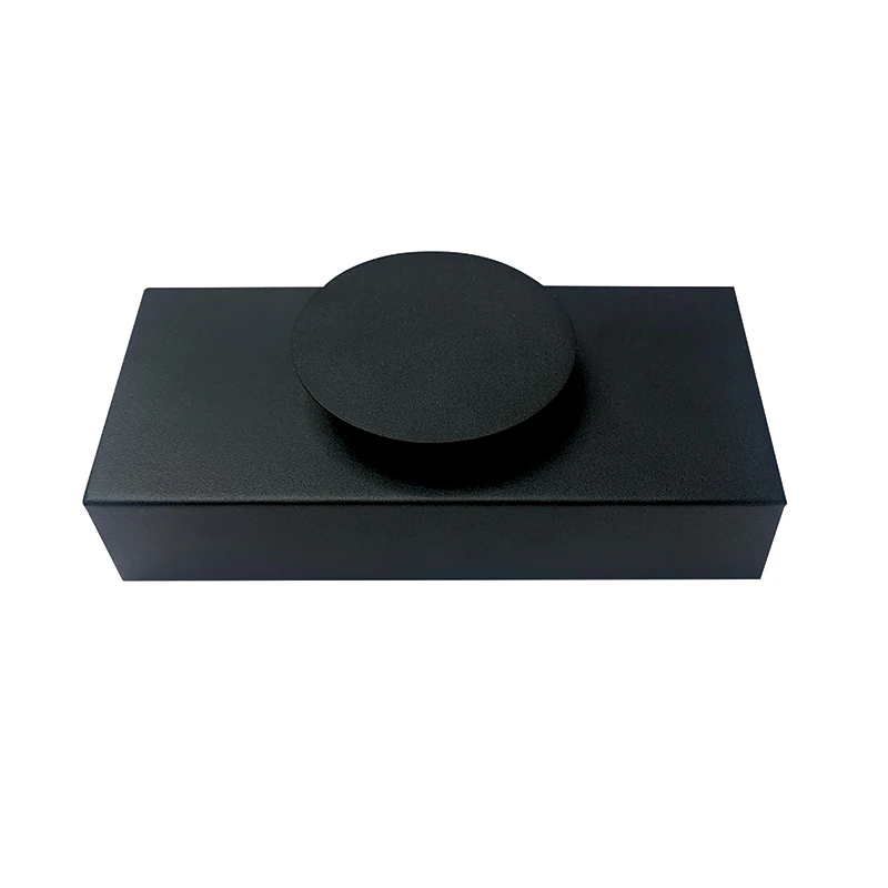 Base with 200 W driver for the 24 V Plug & Play system, ceiling / wall, black