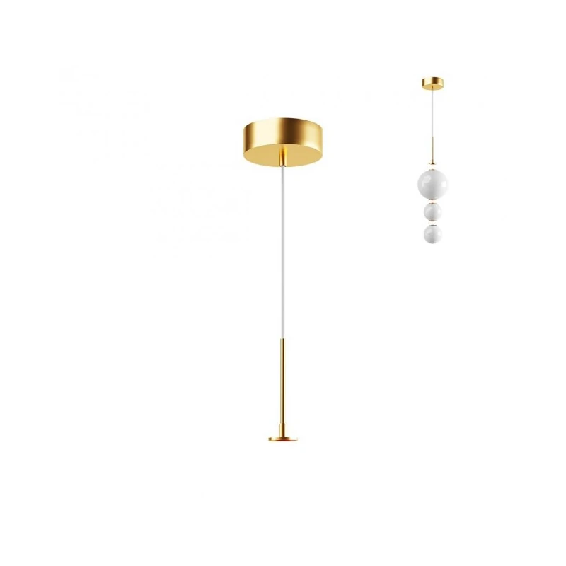 Gold Matt Pendant LED Driver