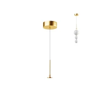 Gold Matt Pendant LED Driver