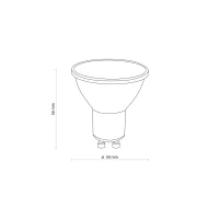 GU10 LED bulb 5 W – neutral white, 461 lm - Image 2