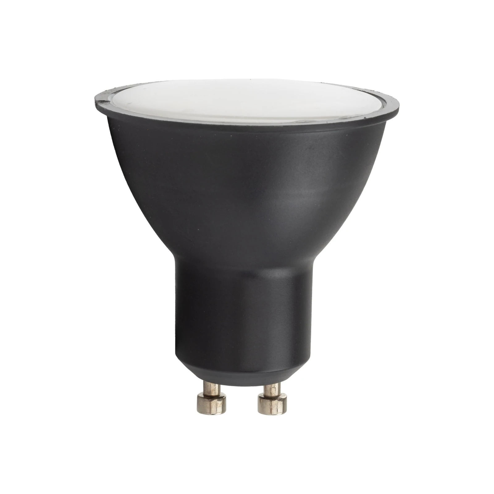 GU10 LED bulb 5W – black, neutral 4000K light