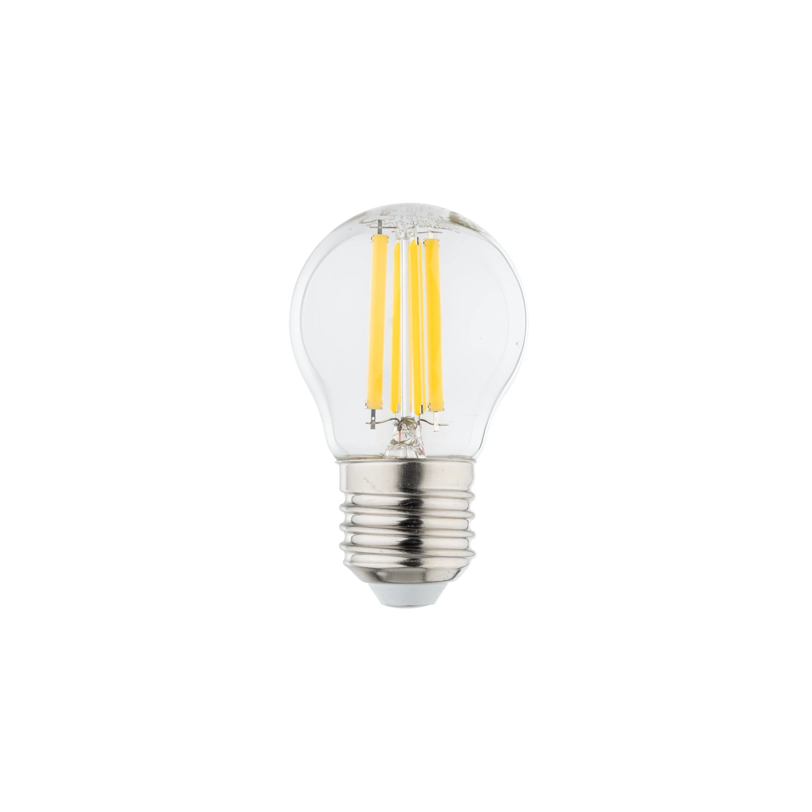 E27 LED bulb 6 W – clear, warm light, dimmable