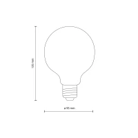 E27 LED bulb 14 W – milky, neutral light, high output - Image 2