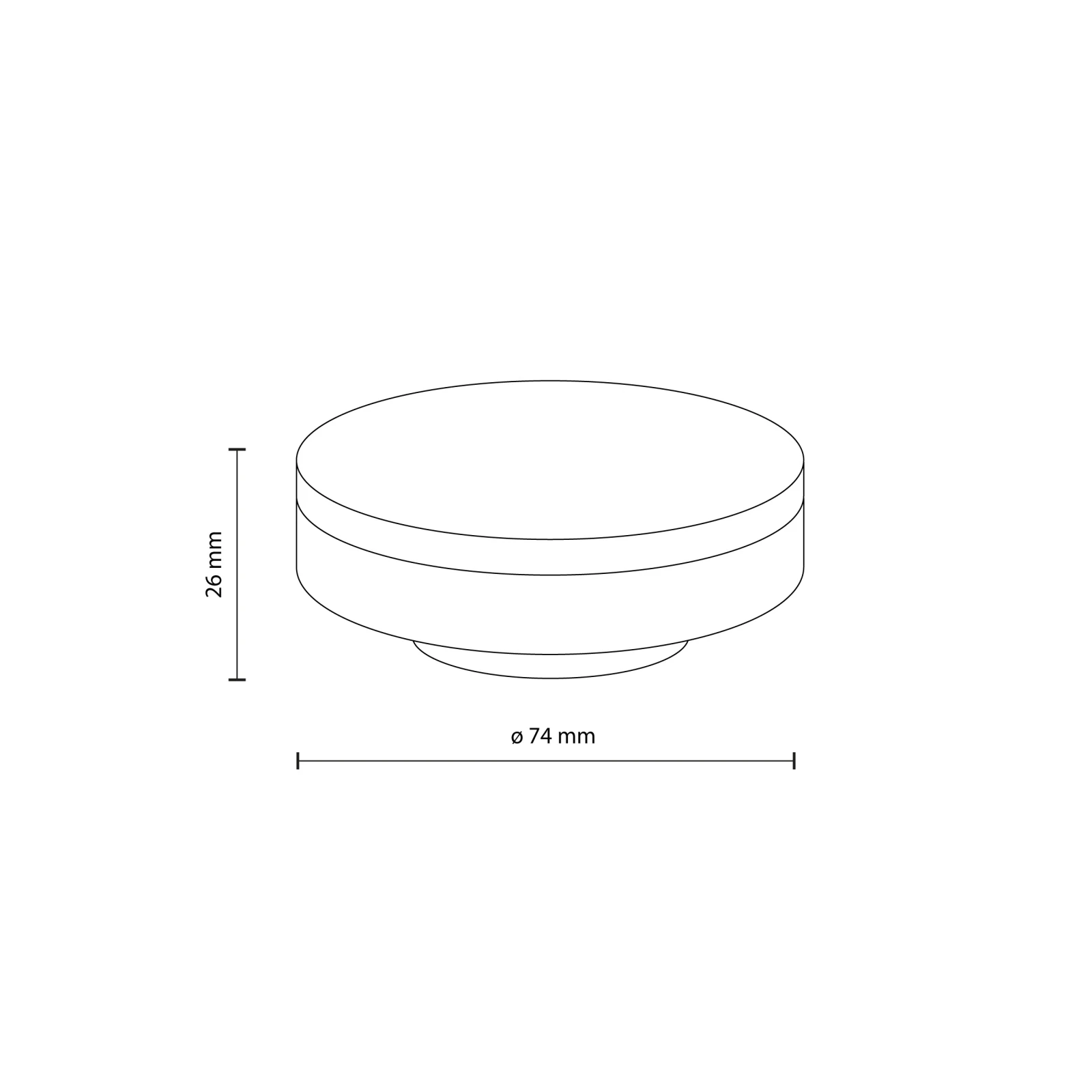 GX53 LED lemputė 8 W, balta, 3000 K