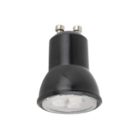 GU10 MINI MR11 LED lemputė 3 W, juoda, 3000 K - Nuotrauka 1