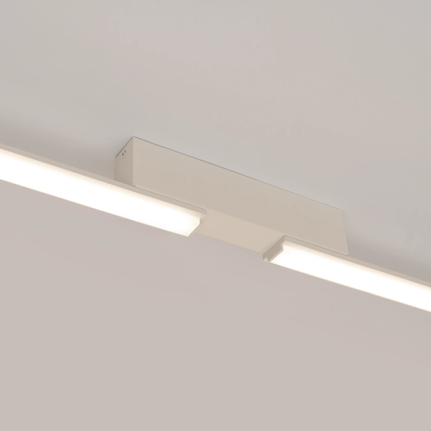 Ceiling LED lamp 181 cm – linear, beige, warm light