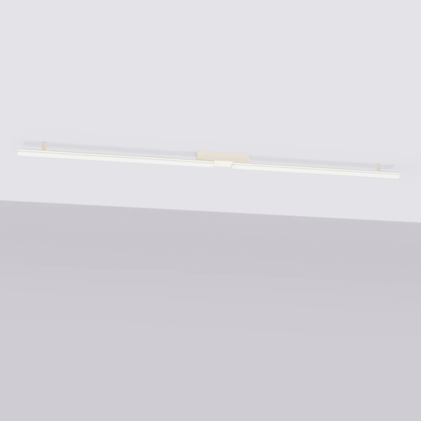 Ceiling LED lamp 181 cm – linear, beige, warm light