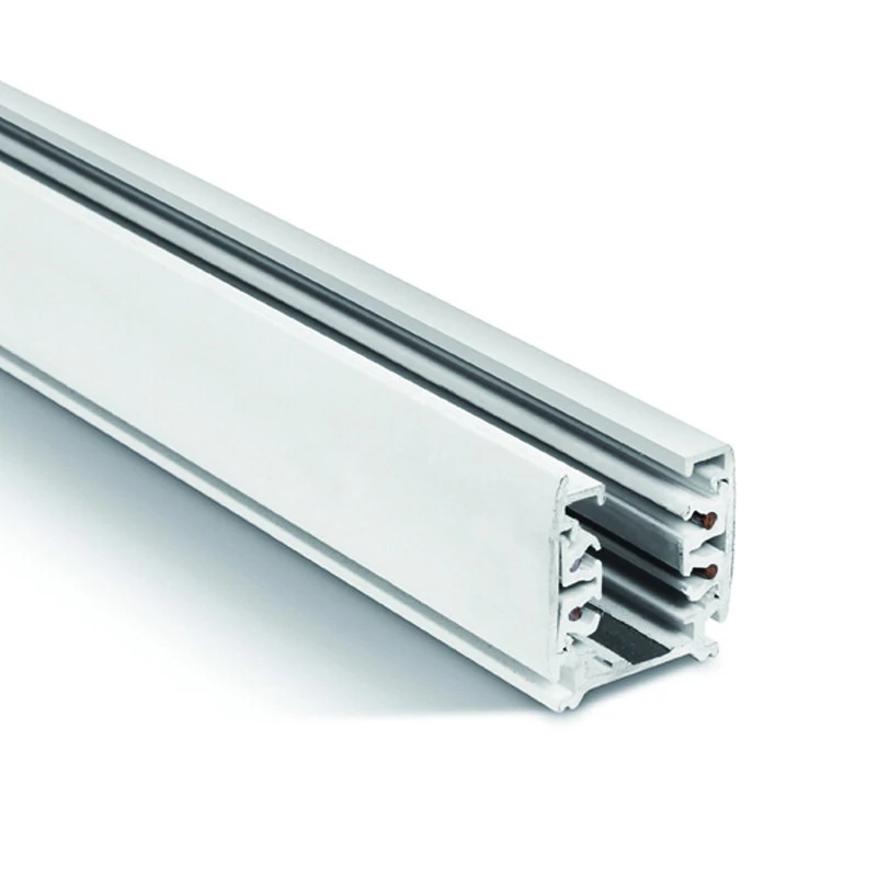 3-phase track 100–240 V, surface / pendant, white, 400 cm