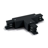 3-phase track T connector, black - Image 2