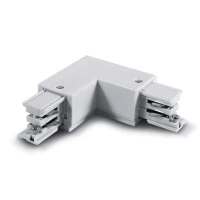 3-phase track corner connector, left, white - Image 2