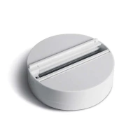 3-phase track surface mount base, white - Image 2