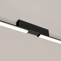 Lubinis LED šviestuvas 181 cm/40W – linijinis, juodas, CRI93 - Nuotrauka 7