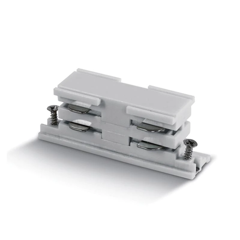 3-phase track inner connector (straight), white