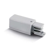 3-phase track end feed, left, white - Image 2