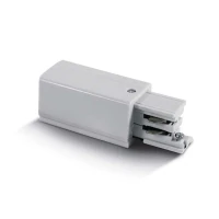 3-phase track end feed, right, white - Image 2