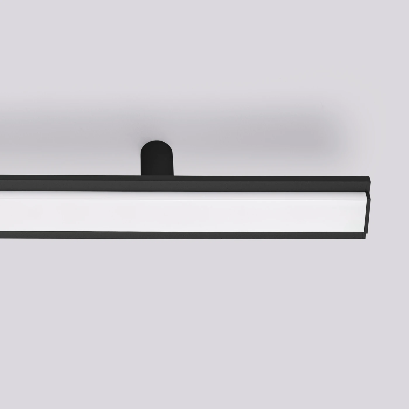 Lubinis LED šviestuvas 181 cm / 40W – linijinis, juodas, CRI98