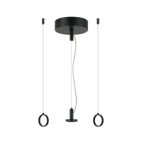 Plug & Play Suspension Kit with 20–32 W Driver (2–3 Opals), Black, 200 cm - Image 1