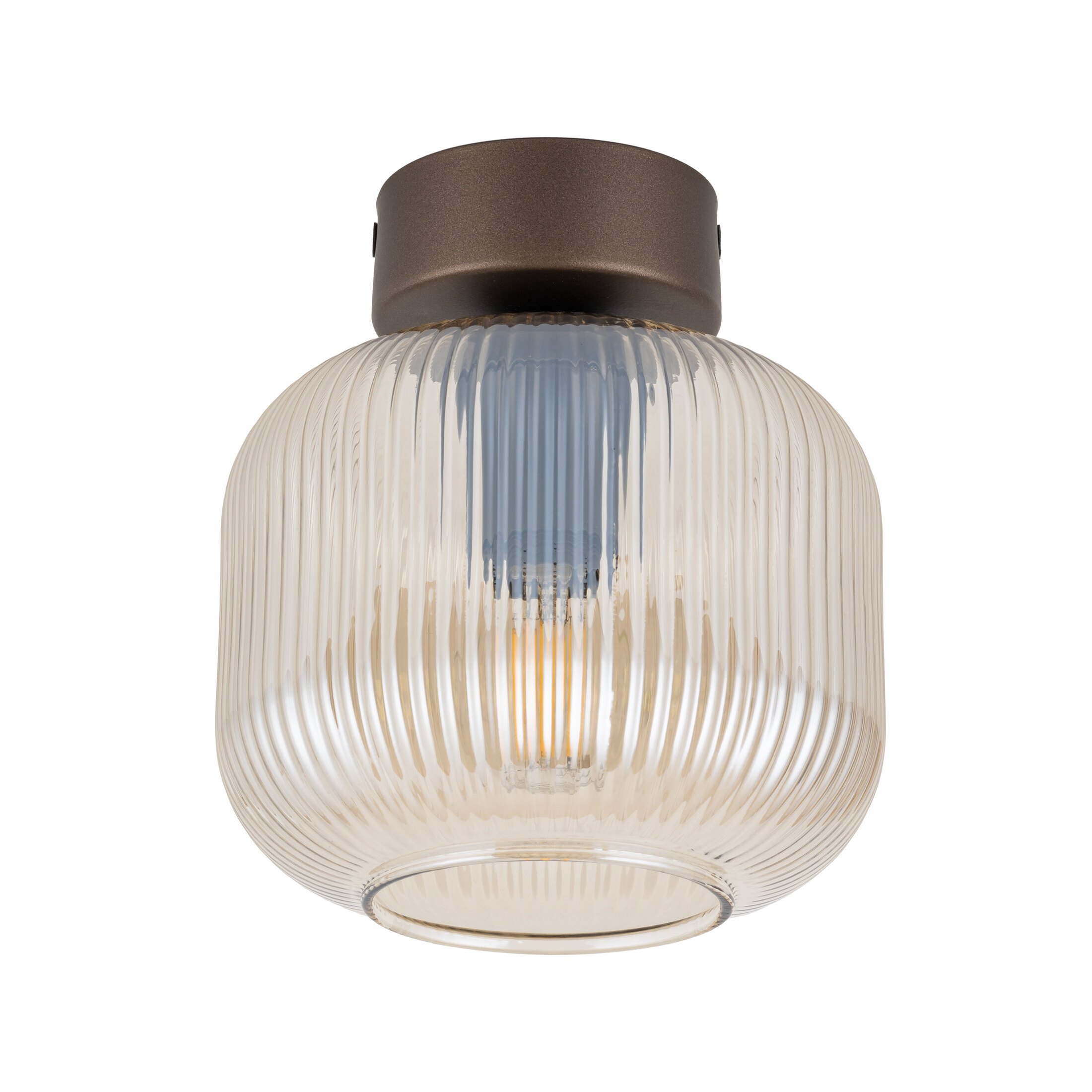 SALVIA ceiling light – brown, E14, compact accent - Image 4