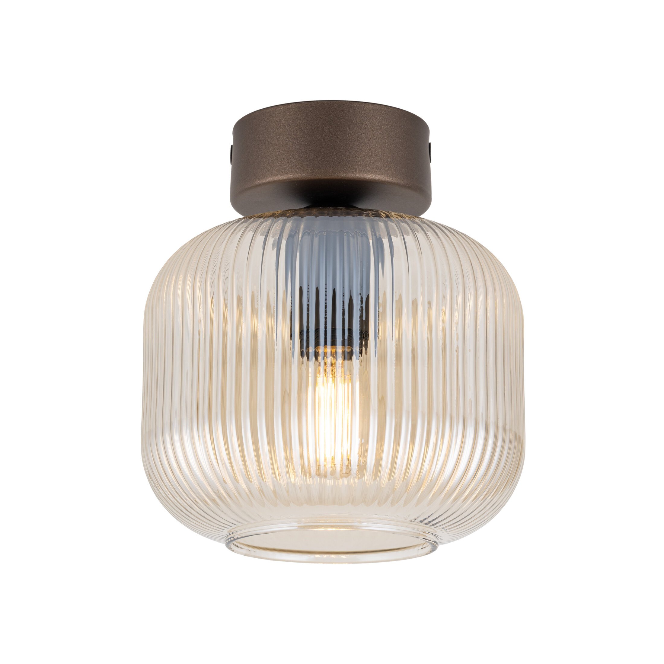 SALVIA ceiling light – brown, E14, compact accent - Image 5