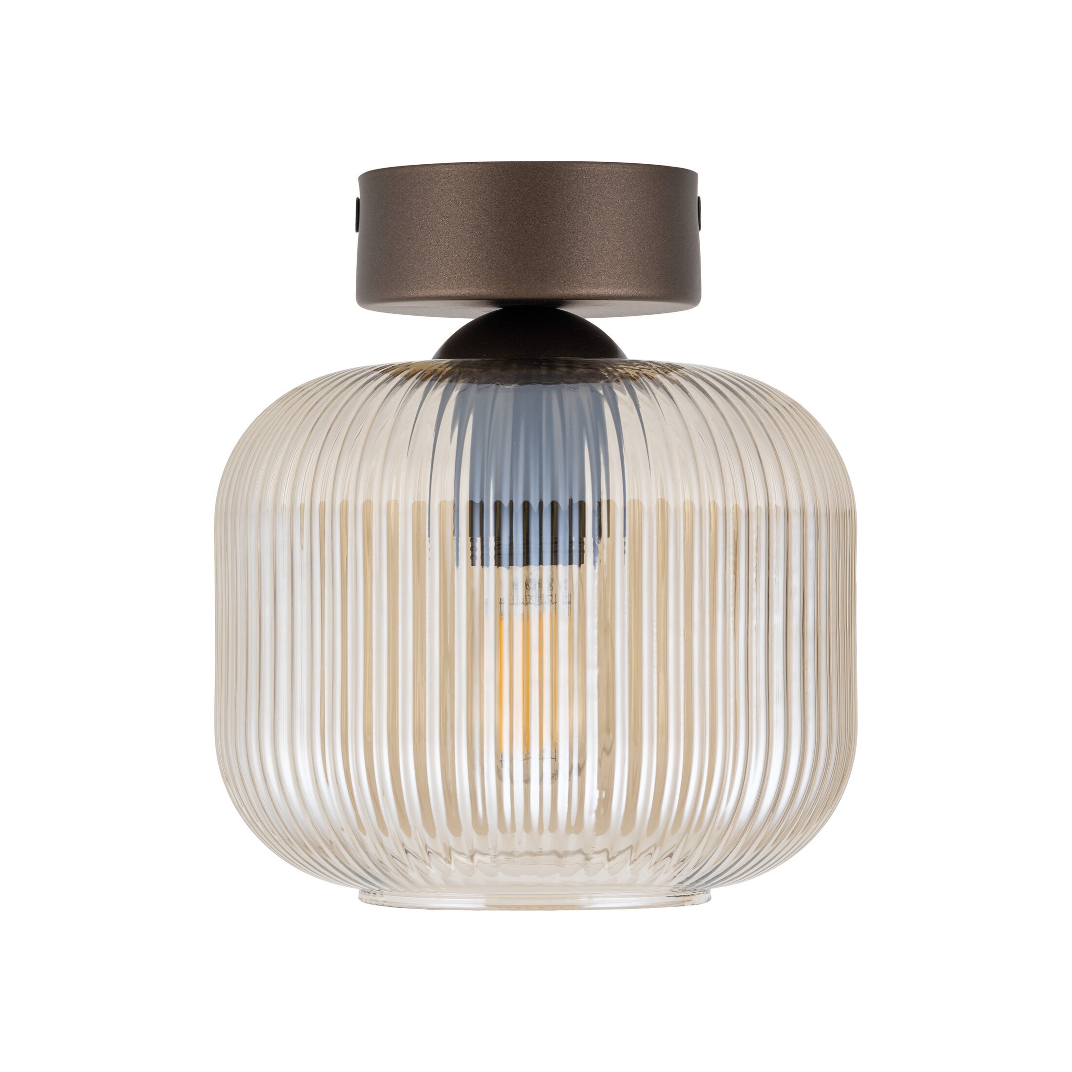 SALVIA ceiling light – brown, E14, compact accent - Image 8