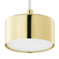 Aukso spalvos bėginis pakabinamas šviestuvas GX53, 8 cm - Nuotrauka 2