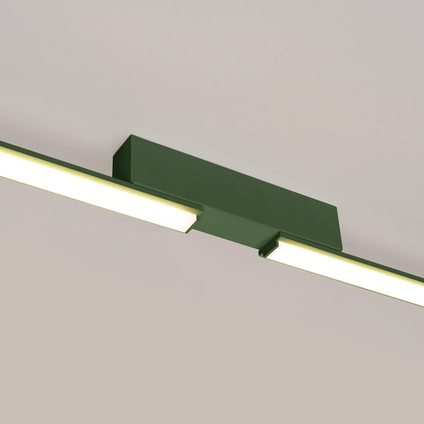 Ceiling lamp 181 cm – linear, olive green, CRI93