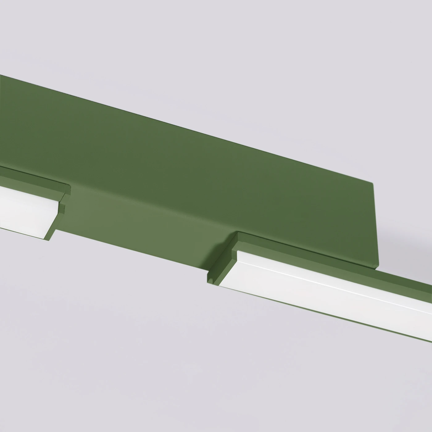 Ceiling lamp 181 cm – linear, olive green, CRI93