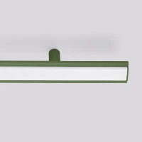 Ceiling LED light 181 cm – linear, olive green, CRI98 - Image 5