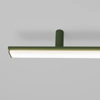 Ceiling LED light 181 cm – linear, olive green, CRI98 - Image 6
