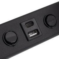 VOX sieninis šviestuvas 2 šviesų su USB-C - Nuotrauka 3