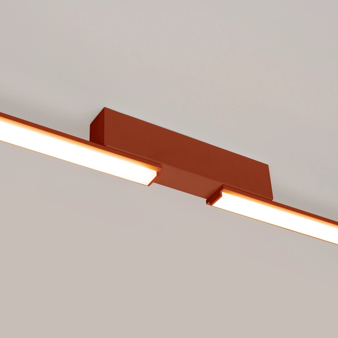 Ceiling lamp 181 cm / 40W – linear, red ochre, CRI93